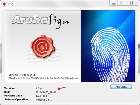 assistenza aruba smart card|Aruba pec software.